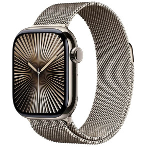 Ремінець Monblan для Apple Watch 42/44/45/46/49mm Milanese Series Silver