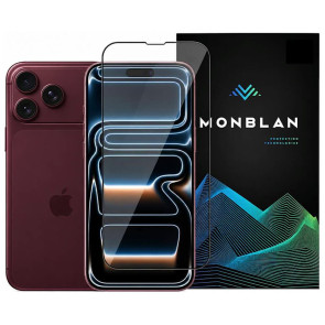 Захисне скло Monblan для iPhone 18 Pro Max/17 Pro Max 2.5D Anti Static 0.26mm [Dust-Proof] (Black)