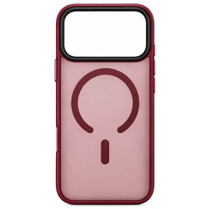 Чохол Monblan for iPhone 18 Pro Max/17 Pro Max Magnetic Matte Series (Dark Cherry)