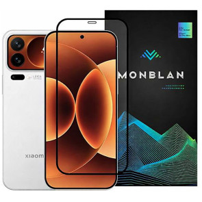 Захисне скло Monblan for Xiaomi 17 Pro Max 2.5D Anti Static 0.26mm (Black)
