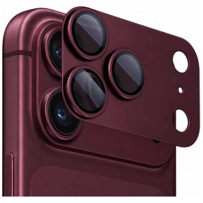 Захисне скло Monblan для камери iPhone 18 Pro Max Armored Protective Series (Dark Cherry)