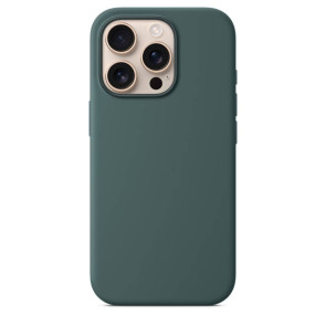 Чохол-накладка Monblan Magnetic Silicone MagSafe for iPhone 16 Pro Max Lake Green