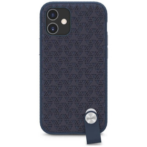 Чохол-накладка Moshi Altra Slim Case with Wrist Strap Midnight Blue for iPhone 12 mini (99MO117007)