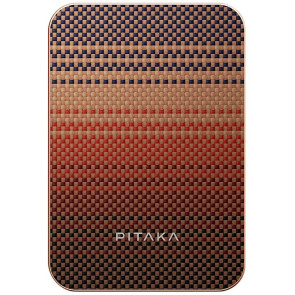 Зовнішній акумулятор Pitaka Aramid Fiber Magnetic Power Bank Qi2 5000mAh Sunset (PBQ2402)