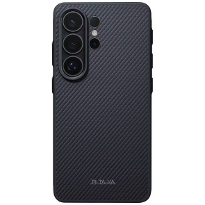 Чохол-накладка Pitaka Cairn ProGuard Case Classic Twill 600D Black/Grey for Samsung Galaxy S26 Ultra (PBS2601U)