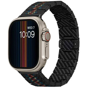Ремінець Pitaka Carbon Fiber Watch Band Rhapsody for Apple Watch 49/45/44mm (AWB2308)