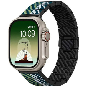 Ремінець Pitaka Chroma Carbon Band for Apple Watch 49/45/44mm Poetry of Things Wind (AWB2305)