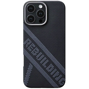 Чохол-накладка Pitaka Tactile Woven Case Re-TROS Rebuilding for iPhone 16 Pro Max (KI1601RTRP)