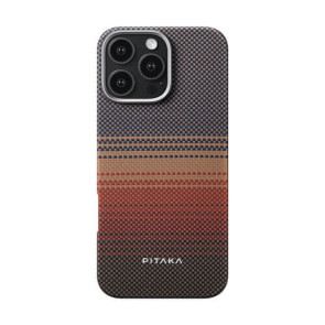 Чохол-накладка Pitaka Tactile Woven Case Sunset for iPhone 16 Pro (KI1601SU)
