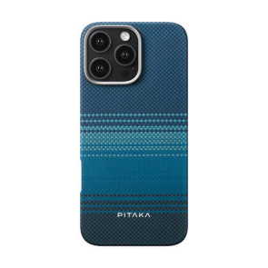 Чохол-накладка Pitaka Tactile Woven Case Moonrise for iPhone 16 Pro (KI1601MO)