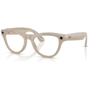 Смарт-окуляри Ray-Ban Meta Skyler Standard Shiny Chalky Gray/Clear Sapphire Transition (RW4010 6700MF 52-20)