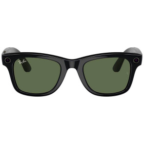 Смарт-окуляри Ray-Ban Meta Wayfarer Gen 2 Standard Shiny Black Frame/G-15 Green Lenses (RW4012 601/71 50-22)