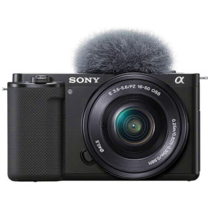 Бездзеркальний фотоапарат Sony ZV-E10 kit (16-50mm) Black (ILCZVE10LB.CEC)
