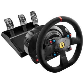 Комплект (кермо, педалі) Thrustmaster T300 Ferrari Integral RW Alcantara edition Black (4160652)