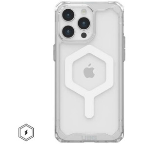 Чохол-накладка UAG for iPhone 15 Pro Plyo Magsafe Ice/White (114286114341)