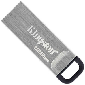 Накопичувач USB Kingston DT Kyson 128GB Silver/Black (DTKN/128GB)