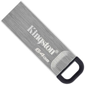 Накопичувач USB Kingston DT Kyson 64GB Silver/Black (DTKN/64GB)