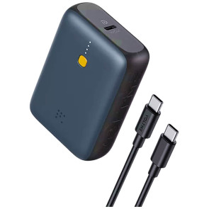 Додатковий акумулятор Voltme Hypercore 10K Pro Power Bank Deep Blue (B3025)