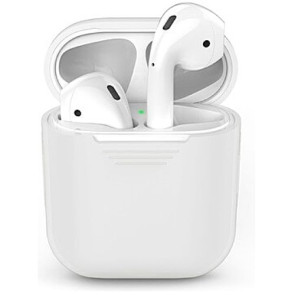 Чохол для навушників AhaStyle Silicone Case for AirPods Clear Matte/Night Glow (X001EWOP8H)