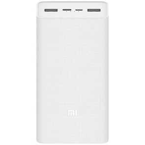 Зовнішній акумулятор Xiaomi Mi 3 30000mAh Quick Charge White (PB3018ZM)