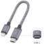 Кабель Moshi Integra™ USB-C Charge/Sync Cable with Lightning (0.25 m) Titanium Gray (99MO084043)
