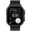 Apple Watch Ultra 3 Black Titanium Case with Black Titanium Milanese Loop Large (MF1T4)