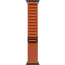 Apple Watch Ultra 3 Black Titanium Case with Terra Cotta Alpine Loop Small (MF254/MG9D4)