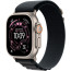 Apple Watch Ultra 3 Natural Titanium Case with Black Alpine Loop Medium (MF1V4/MFTF4)