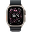 Apple Watch Ultra 3 Natural Titanium Case with Black Alpine Loop Medium (MF1V4/MFTF4)