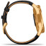 Смарт-годинник Garmin Vivomove Luxe Pure Gold-Black Leather (010-02241-22)
