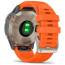 Смарт-годинник Garmin Fenix 6 Pro Titanium with Ember Orange Band (010-02158-14/15) ГАРАНТІЯ 12 міс.