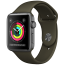 б/у Apple WATCH Series 3, 42mm Space Gray Aluminium Case with Gray Sport Band (MR362) (Хороший стан)