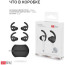 Тримач AhaStyle Vacuum Silicone Ear Hooks for Apple AirPods Black (AHA-01400-BLK)