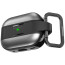 Чохол AhaStyle Premium TPU Case for AirPods Pro 2 with Carabiner Dark Grey (CP-WG75-PRO2-DG)