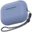 Чохол AhaStyle Silicone Case for Airpods Pro 2 with strap Purple Blue (CP-187-2-C-PB)