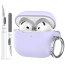 Чохол AhaStyle Silicone Case for Airpods 4 Lavender (CP-196-LR)
