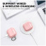 Чохол AhaStyle Transparent TPU Case for Airpods 4 Pink (CP-WG164-CPK)