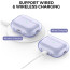 Чохол AhaStyle Transparent TPU Case for Airpods Pro 2 with strap Purple (CP-WG94-J-CPE)