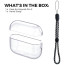 Чохол AhaStyle Transparent TPU Case for Airpods Pro 2 with strap Clear (CP-WG94-J-CR)
