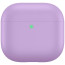 Чохол AhaStyle Ultra-Thin Silicone Case for Airpods 4 Lavender Purple (CP-WG172-PE)