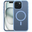 Чохол-накладка Alabay for iPhone 13 Cloud Matte Series Light Blue
