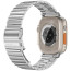 Ремінець AMAZINGthing Titan Steel Band for Apple Watch 49/45/44/42mm Grey (TSE49GY)