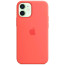 Чохол-накладка Apple iPhone 12 Mini Silicone Case with MagSafe Pink Citrus (MHKP3)