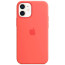 Чохол-накладка Apple iPhone 12 Mini Silicone Case with MagSafe Pink Citrus (MHKP3)