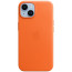 Чохол-накладка Apple iPhone 14 Plus Leather Case with MagSafe Orange (MPPF3)
