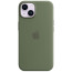 Чохол-накладка Apple iPhone 14 Silicone Case with MagSafe Olive (MQU83)