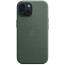 Чохол-накладка Apple iPhone 15 FineWoven Case with MagSafe Evergreen (MT3J3)