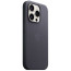 Чохол-накладка Apple iPhone 15 Pro FineWoven Case with MagSafe Black (MT4H3)