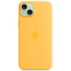 Чохол-накладка Apple iPhone 15 Silicone Case with MagSafe Sunshine (MWNA3)