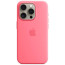 Чохол-накладка Apple iPhone 15 Pro Max Silicone Case with MagSafe Pink (MWNN3)